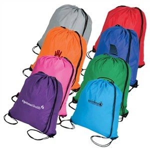 Sacos de presente de cordão de tela